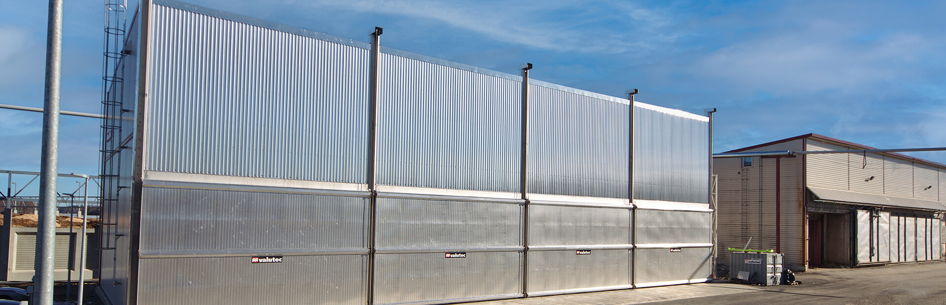 Truckmatad kammartork från Valutec med metallfasad